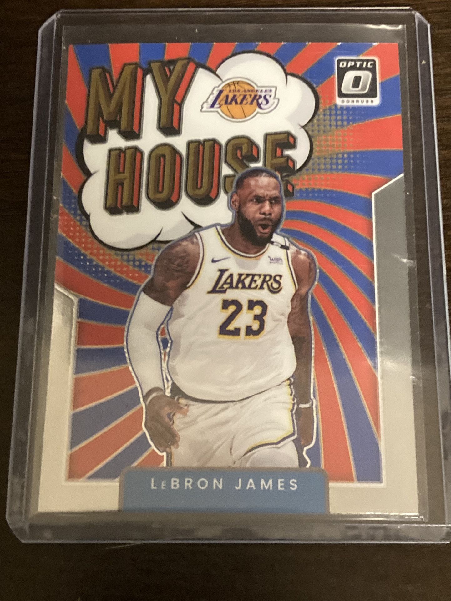 2022 Donruss Optic-O Panini My House #6 LeBron James