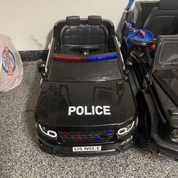 Police Electric Toy Car
