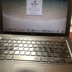 Apple MacBook 2008 Laptop Black Color