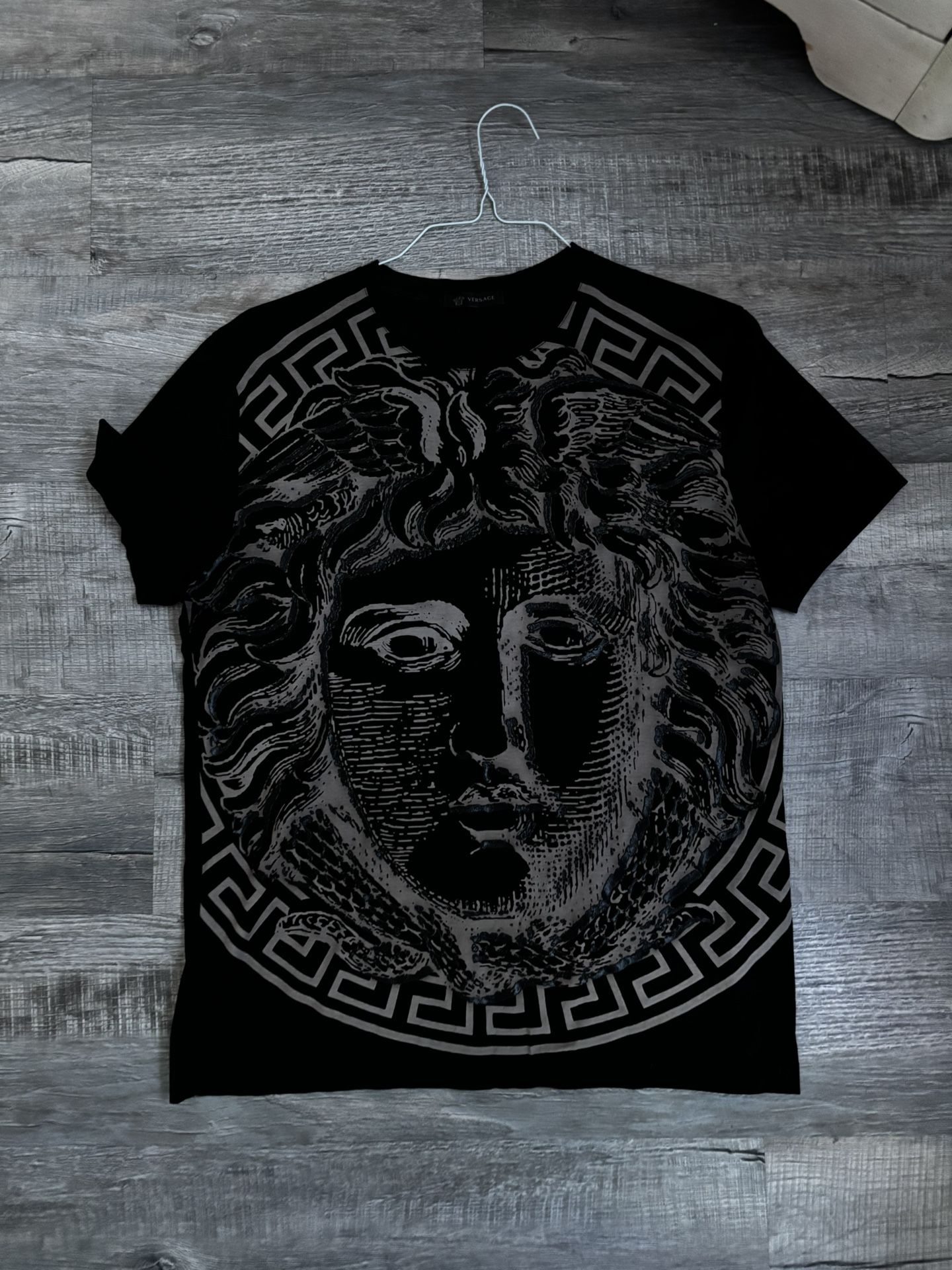 Large Black Versace T-Shirt