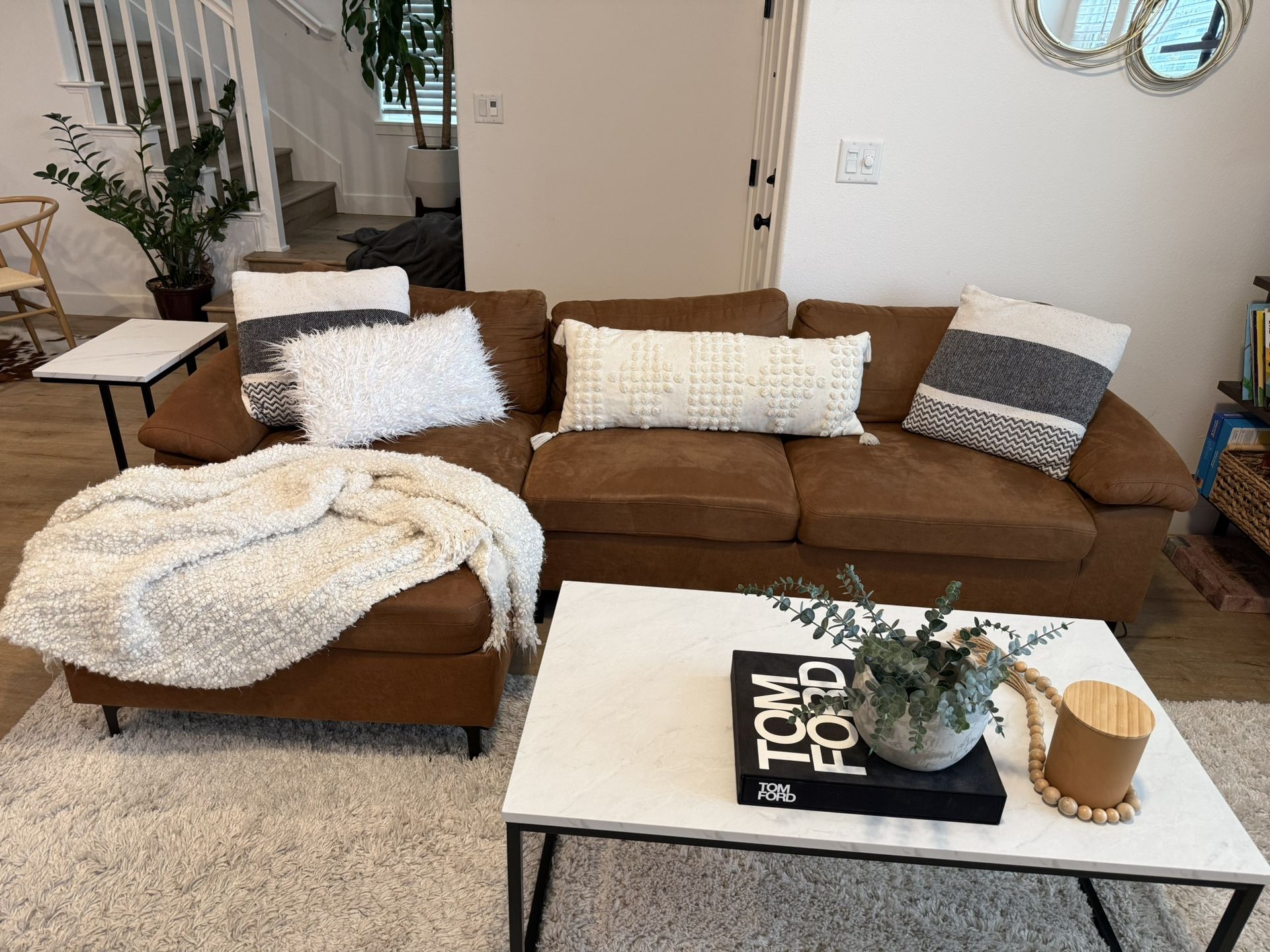 ✨ Living Room Set – Modular Couch + Coffee Table + End Table ✨