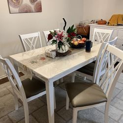 Dining Table With 6 Chairs 