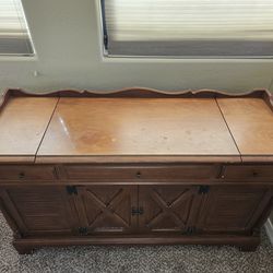 GE vintage stereo console- solid state stereo porta-fi