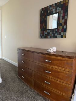 6 Draw Wood Dresser