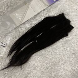 Dark Brown Clip On Hair Extensions