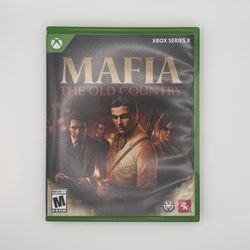 Mafia The Old Country Xbox Series X