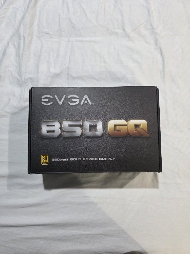 Brand New, Never Used Evga 850 GQ 80 Plus Gold Power Supply