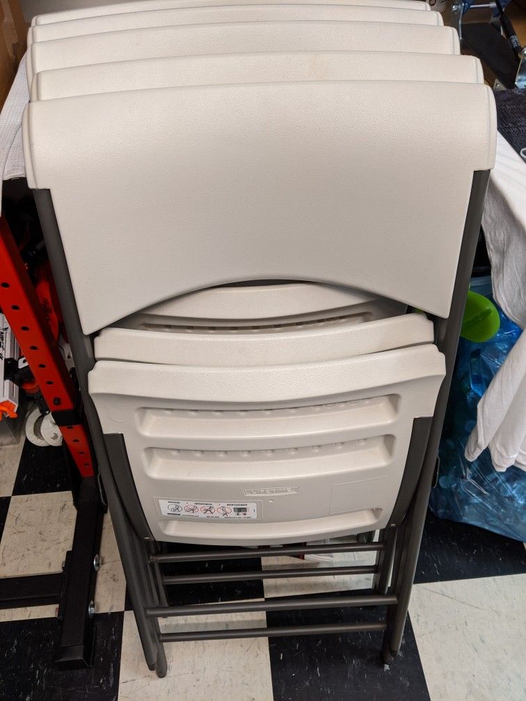 Folding Chairs $25 Each