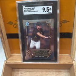 2023 Bowman Chrome 1st RC Draft Pick Insert #D1 Paul Bad Ass Skenes SGC 9.5 Gem-Mint💎🔥🔥🔥 