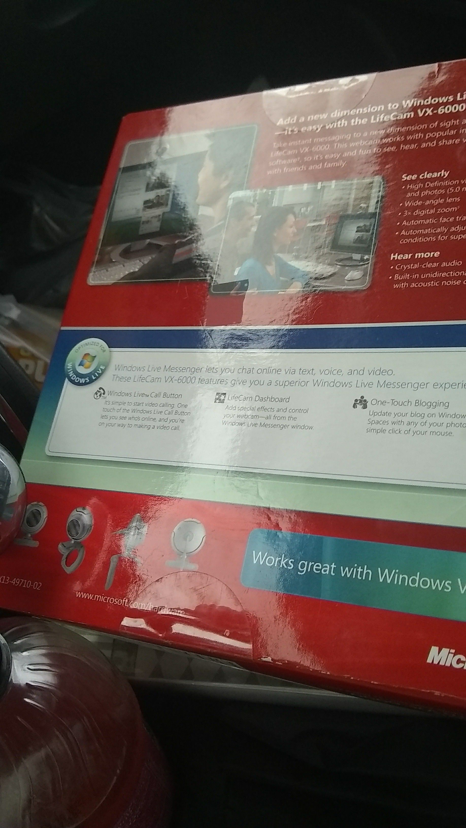 Microsoft lifecam vx-6000