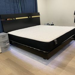 $699 Brand New King Bed Frame With Mattress (Read Description Below)