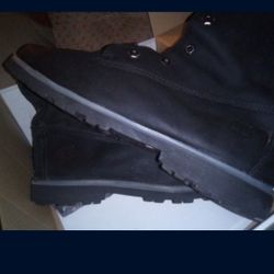 Timberland Black Girl's Boots Size (7)