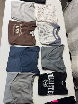 Women , youth  jeans and tops , $ 5 each