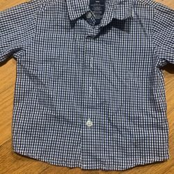 Nautica Boys Plaid Shirt