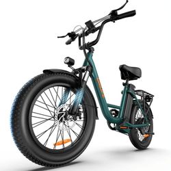 brand new inbox 3.0 Fat Tire Ebike, 20" Electric Bicycles ，28mph