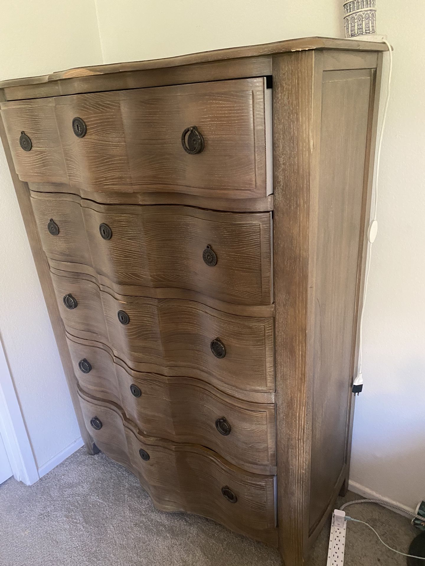 Schnadig Home Collection Rustic Chest Of Drawers