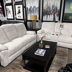 Wonderful Reclining Sofa Loveseat $1,499! Easy Financing! ⭐️☎️🩷 
