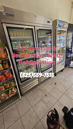 Commercial freezers & coolers / hvAC/R