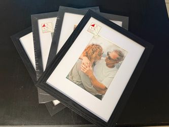 Set of 4 New Black Picture Frames