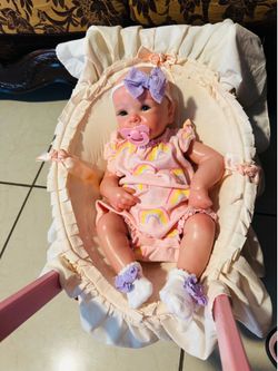 $100 Reborn baby Doll silicona