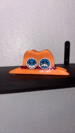 Anime One piece Ace hat Hair clip