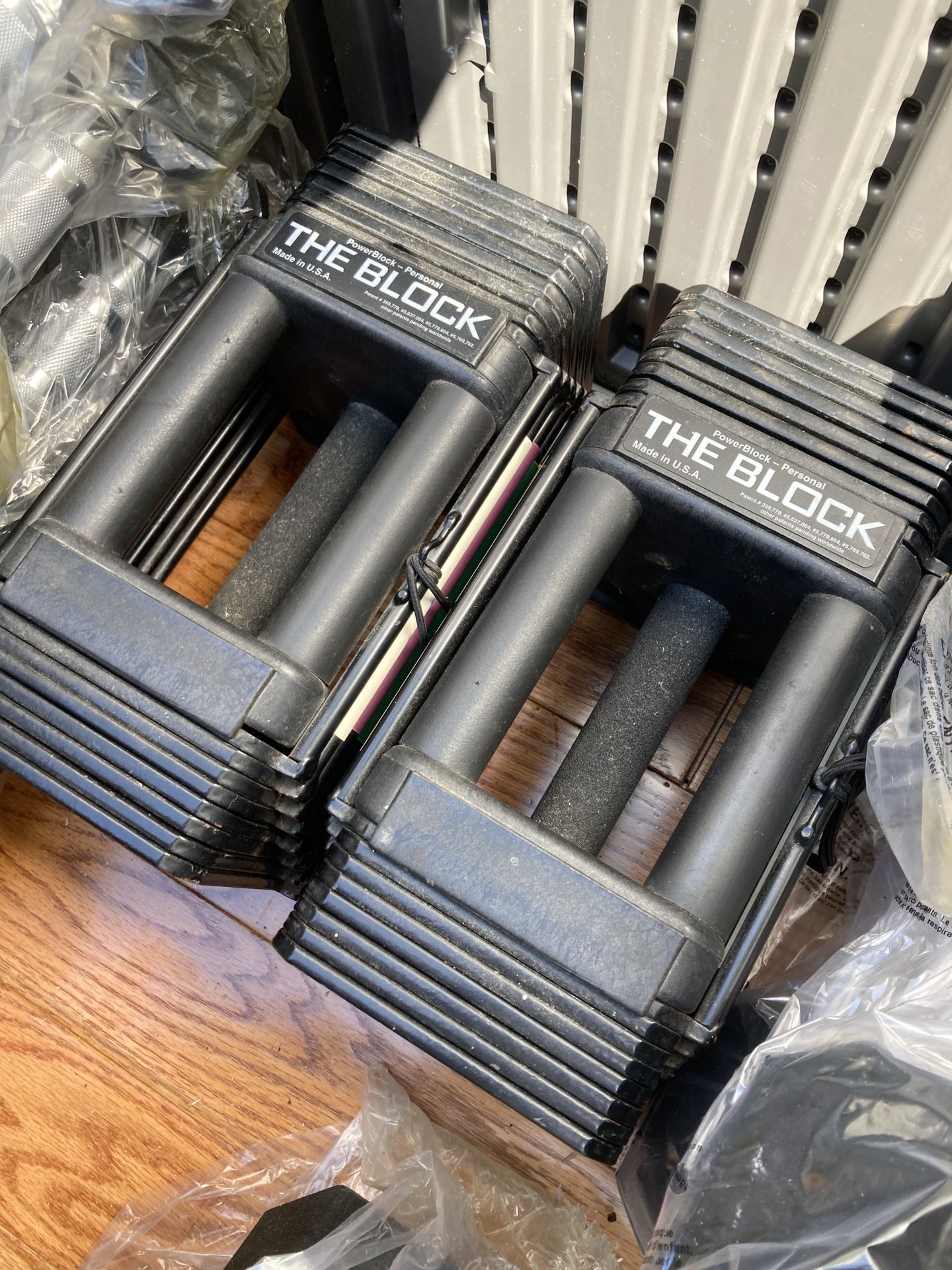 PowerBlock THE BLOCK Adjustable Dumbbells From 5 To 45 Lbs