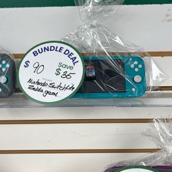 Nintendo Switch Lite Bundle With Zelda Game