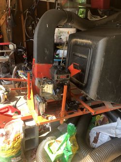 Towable Yard Vac Shredder