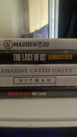 5 ps4 games