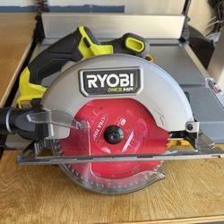 Ryobi 7 1/4 circular saw like new