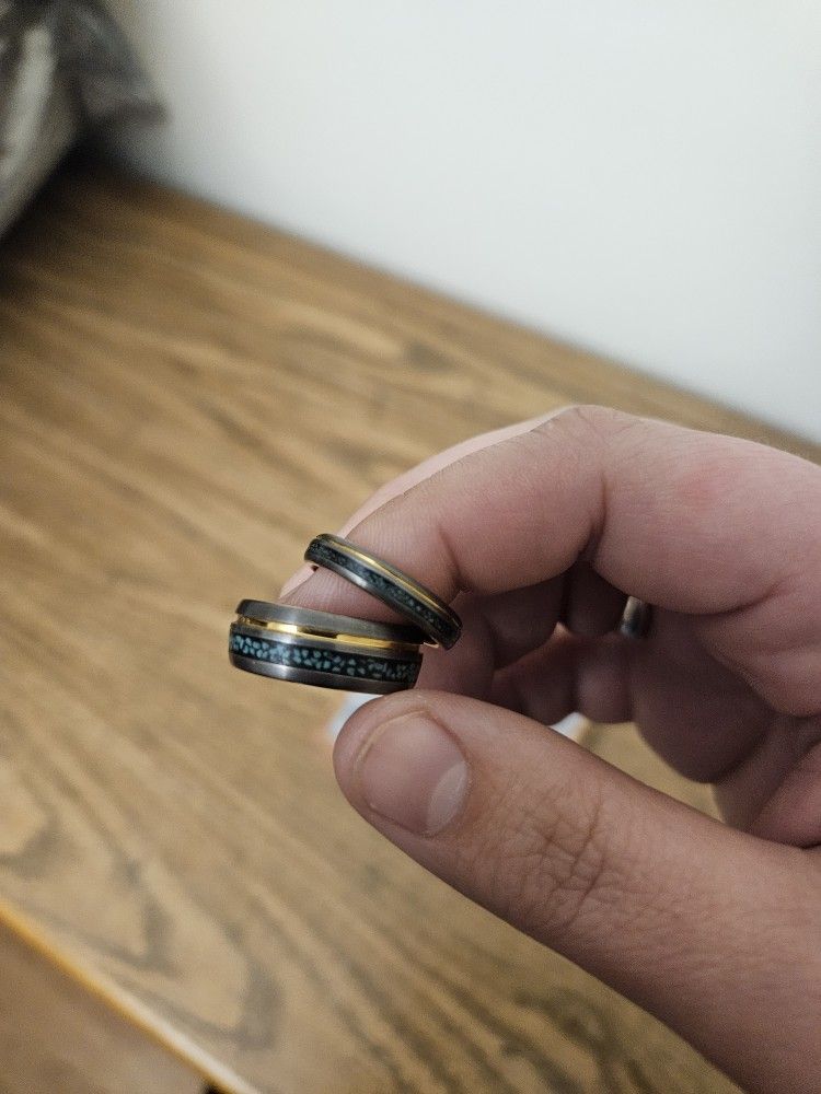 Matching Tungsten Rings