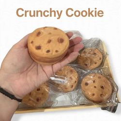 Crunchy Ice Cream Cookie Squishy Toy 8 cm Building Block & Clay Filled