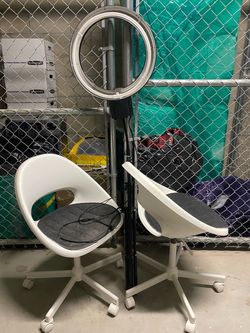 2 Chairs and a Lamp