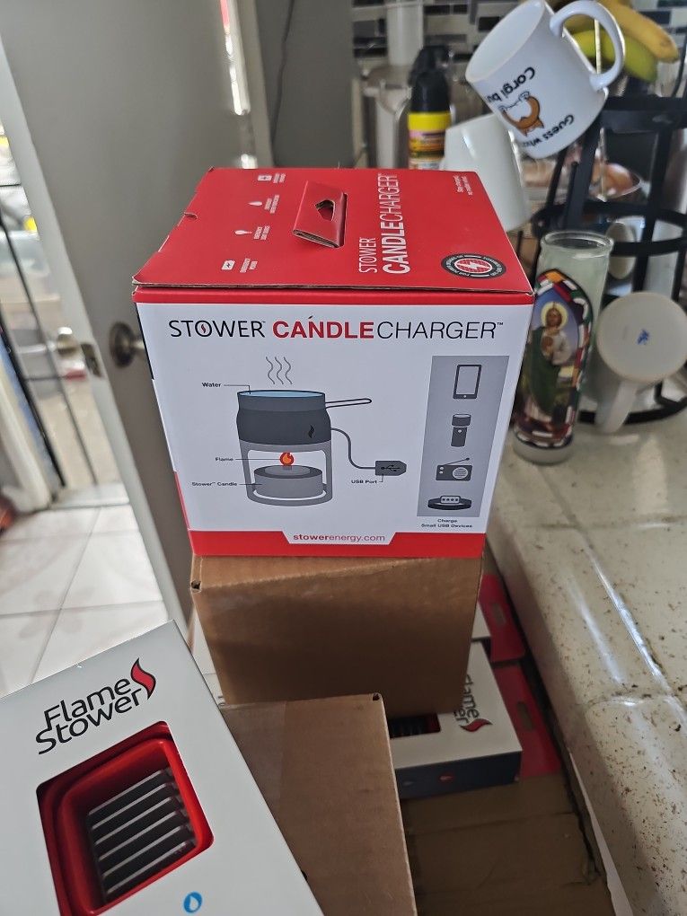 Stower Candle Charger Cargador Portatil Para Acampar Carga Con Fuego Tus Aparatos Electronicos