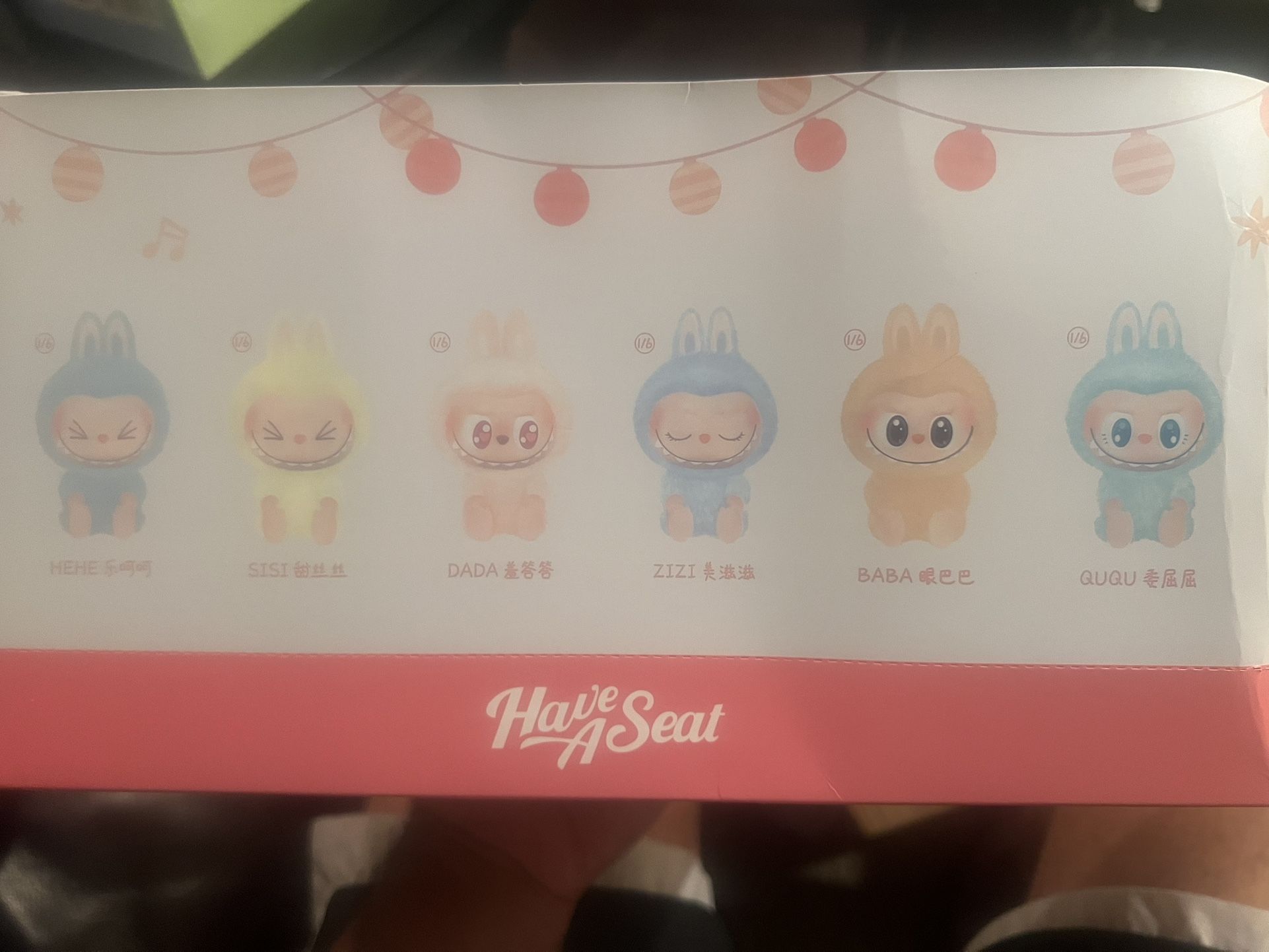 Have A Seat Labubu Dolls