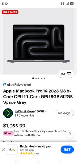 Apple macbook pro M3 14"
