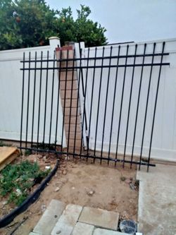 Rod iron panels 6 by 9