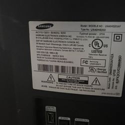 40-inch Samsung TV