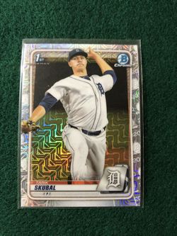 Tarik Skubal Rookie Card Bowman Chrome Mojo