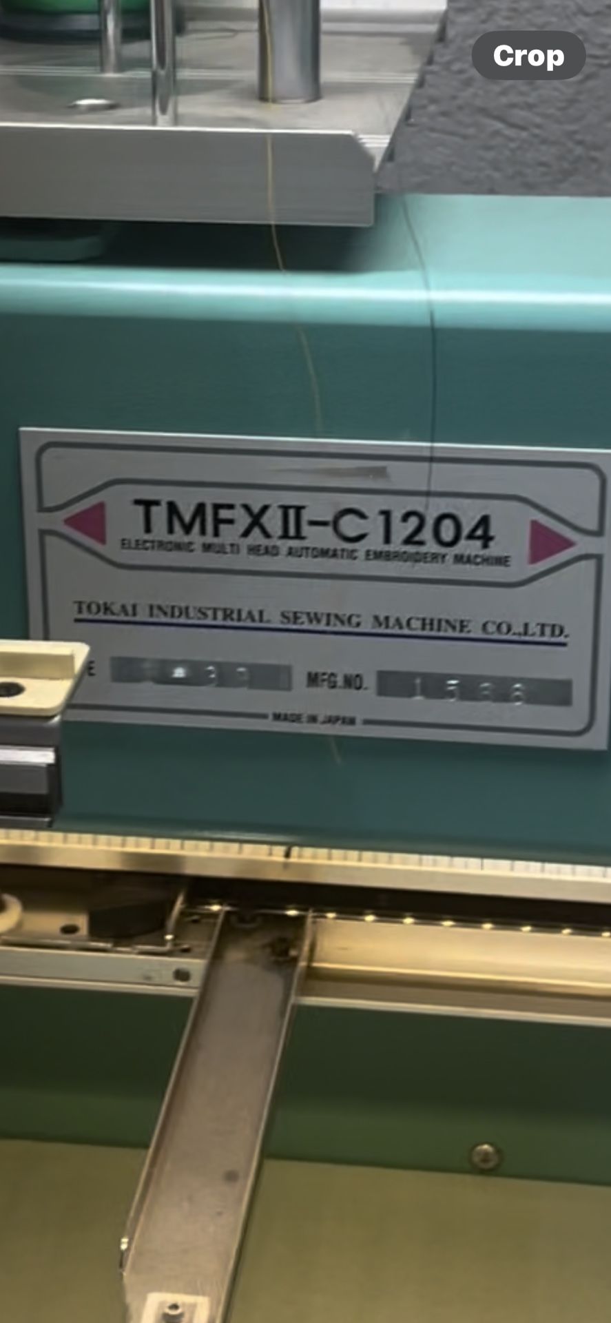 Tajima 4 Head Embroidery Machine 