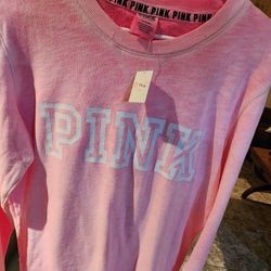 Pink pullover