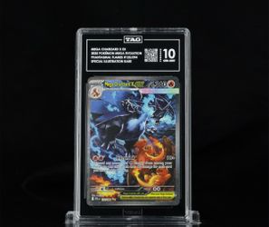 Mega Charizard X EX Pokémon Card TAG Graded 10