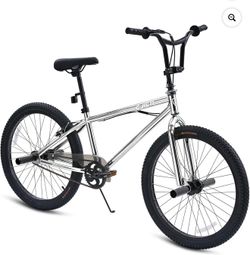 Akaber 24 Inch Boys Bike, BMX Bikes for Kids 6-14, Bike for Boys with 4 Pegs, High-Carbon Steel BMX Frame, 360° Handlebar Rotation