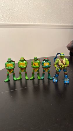 Ninja Turtles lot of 5 action figures