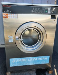 Refurbished Speed Queen SC80BCVQU60002 Coin Operated Front Load Washer – 80 lb Capacity