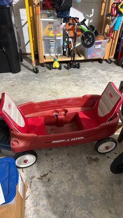 Radio Flyer Double Seated Wagon