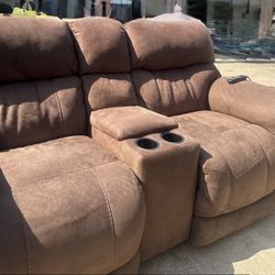 Recliner Sofa With Remote Control 