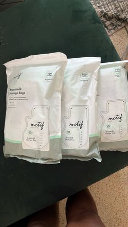 Breast milk storage bags ( motif medical)