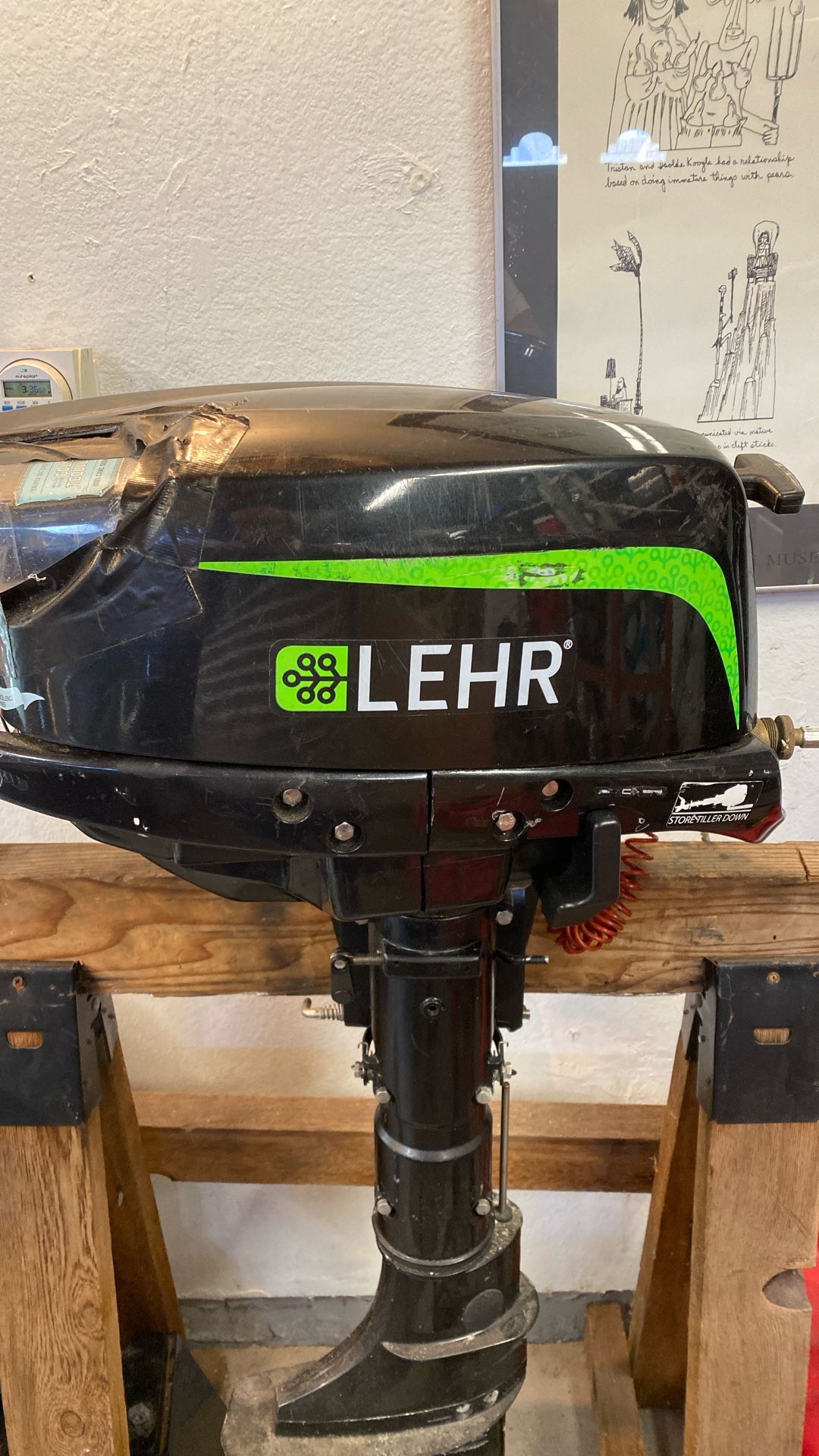 5 HP Outboard Propane Motor