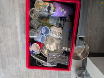 Huge Assorted Kitchenware including a rice cooker